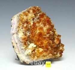 Large Citrine Quartz Crystal Cluster Natural Raw Healing Mineral Druzy 1220g