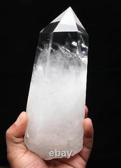 Large Clear Lemurian Quartz Natural Point Cluster Crystal Rough Healing