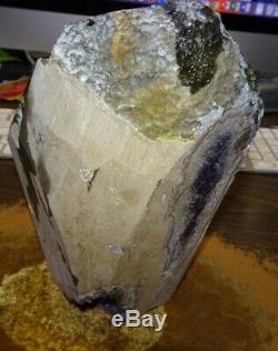 Large Dark Amethyst Crystal Cluster Geode From Uruguay Cathedral Geode Hollow