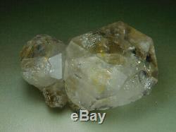 Large Herkimer Diamond Natural Quartz Crystal Chisel Tip Cluster New York SALE
