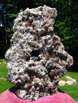Large Malawi Smoky Quartz Crystal Cluster