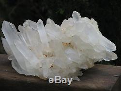 Large Natural Clear Quartz Crystal Cluster, Powerful, Master Healer
