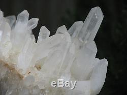 Large Natural Clear Quartz Crystal Cluster, Powerful, Master Healer