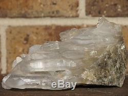 Large Natural Clear Quartz Crystal Cluster, Powerful, Raw Master Healer