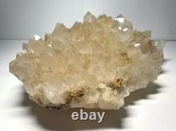 Large Natural Orange Tint Quartz Crystal Cluster 6.95 Lbs-fast Shipping From USA