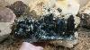 Large Smoky Black Morion Quartz Crystal Cluster