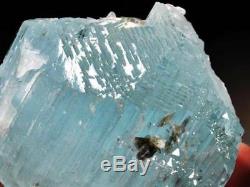 Museum 376 g HYDROTHERMALLY ETCHED Gem Aquamarine Crystal Cluster, Nagar, Pakist