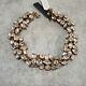Nwt J. Crew Necklace Glacier Statement Clear Gold Rhinestone Crystal Cluster New