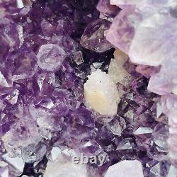 Natural Amethyst Cave Quartz Crystal Cluster Mineral Specimen Healing 6.18LB
