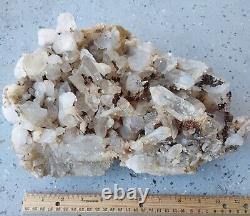 Natural Clear Crystal Quartz Cluster (Rough) Display Piece Healing