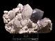 Natural Clear Purple Cube Fluorite Quartz Crysal Cluster Mineral Specimen 242g