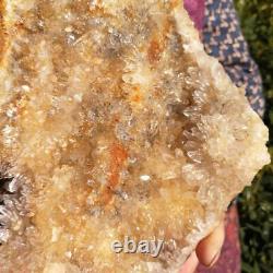 Natural Clear Quartz Crystal Cluster Mineral Specimens Raw Rough Stone 8.5lb