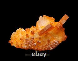 Natural Clear Raw Yellow Barite Quartz Crystal Cluster Rock Stone Mineral 478g