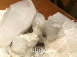 Natural Crystal Quartz Cluster Mineral Specimen 7 Lbs. Hot Springs AR