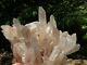 Natural Large Clear Madagascar Quartz Crystal Cluster