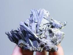 Natural Shiny Special Shaped Stibnite Crystal Cluster Stone Mineral Specimen