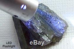 Natural Untreated Multi-Colored Tanzanite Crystal Cluster 23.75 Carats