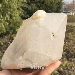 Natural White Quartz Crystal Cluster Point Raw Rough Mineral Specimens 4.6lb