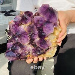 Natural amethyst Cluster purple Quartz Crystal Rare mineral Specimen 8700g