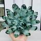 New Find Green Phantom Quartz Crystal Cluster Mineral Specimen Healing 3500g