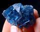 New Find Transparent Blue Cube Fluorite Crystal Cluster Mineral Specimen 24.03g