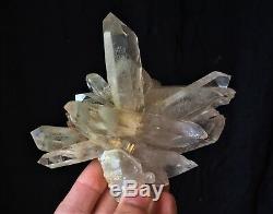 Phantom Quartz Cluster Himalayan Crystal /Mineral 130x130mm, Extra Quality