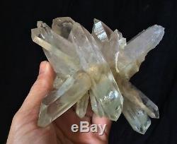 Phantom Quartz Cluster Himalayan Crystal /Mineral 130x130mm, Extra Quality