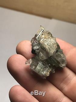 Pink Blue Tourmaline Crystal With Quartz All Over Cluster See Photos Pederneira