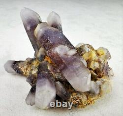 Quartz Amethyst Phantom Matrix Cluster Raw Rough Crystal Mineral Specimen