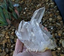 Quartz Cluster Natural Himalayan Crystal 130x90mm