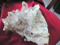 Quartz Crystal Cluster From Wisconsin Jemy Great Gift For A Rockhound