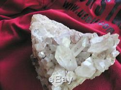 Quartz Crystal Cluster From Wisconsin Jemy Great Gift For A Rockhound