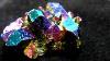 Rainbow Aura Quartz Crystal Cluster