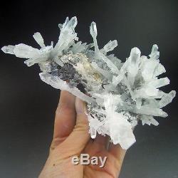 Rare Scepter Clear Quartz Rock Crystal Cluster, Shangbao Mine-q1037