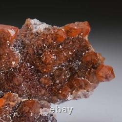 Red Quartz Hematite Crystal Cluster from Morocco (175.7 grams)