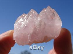 Rose Quartz Cluster, Extremely Large Crystals, Taquaral, Itinga, Brazil