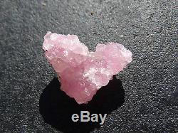 Rose Quartz Crystal Cluster 2 Great Colour And Energy Crystallised Rose Qtz