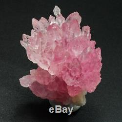 Rose Quartz Gorgeous Crystal Cluster From Minas Gerais, Brazil