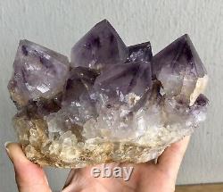 See Video Large Amethyst Spirit Quartz Crystal Cluster- South Africa