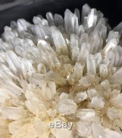 Smoky Quartz & Citrine Natural Points Crystal Cluster 1.557 Kg- Bulgaria + Stand