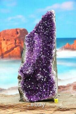 Spectacular Amethyst Crystal Cluster Geode Natural Raw Mineral Healing 3538kg
