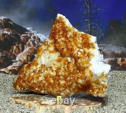 Spectacular Citrine Quartz Crystal Cluster Natural Raw Healing Mineral 3kg