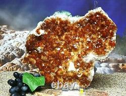 Spectacular Citrine Quartz Crystal Cluster Natural Raw Healing Mineral 5.5kg