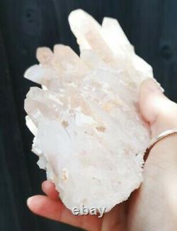 Stunning Large High Grade Rare Samadhi Quartz Cluster Specimen. Healing Crystal