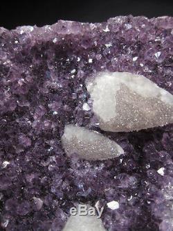 Stunning large amethyst crystal cluster from Uruguay- A+ grade gem crystals