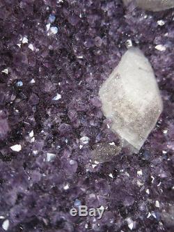 Stunning large amethyst crystal cluster from Uruguay- A+ grade gem crystals