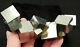Ten! Nice And Natural Entwined Pyrite Crystal Cubes! In A Big Cluster! 498gr
