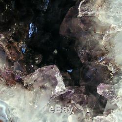 Tall Amethyst Cathedral Geode Cave Natural Quartz Crystal Cluster 7kg 33cm high
