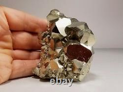 Top Quality Peruvian Pyrite Crystal Cluster
