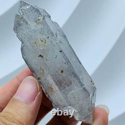 Top grade natural Herkimer crystal diamond double pointed crystal cluster H321